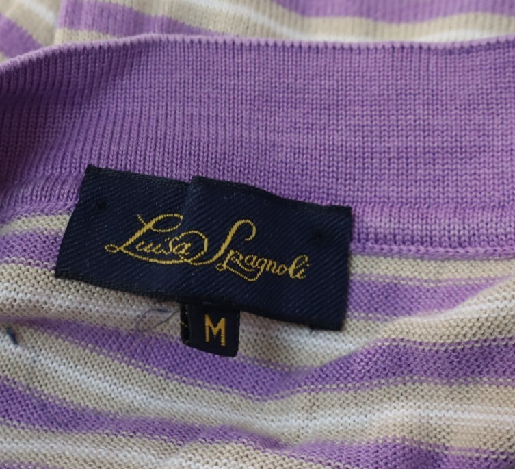 LUISA SPAGNOLI MAGLIA DONNA TG. M WOMAN T-SHIRT CASUAL VINTAGE COTONE COTTON