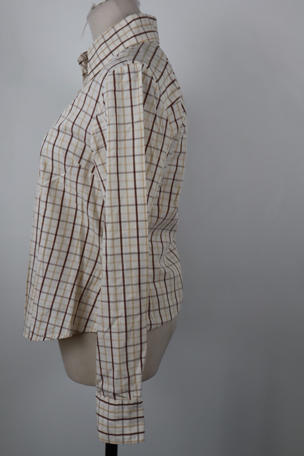 HENRY COTTON'S CAMICIA DONNA TG. 44 WOMAN CASUAL VINTAGE SHIRT COTONE COTTON