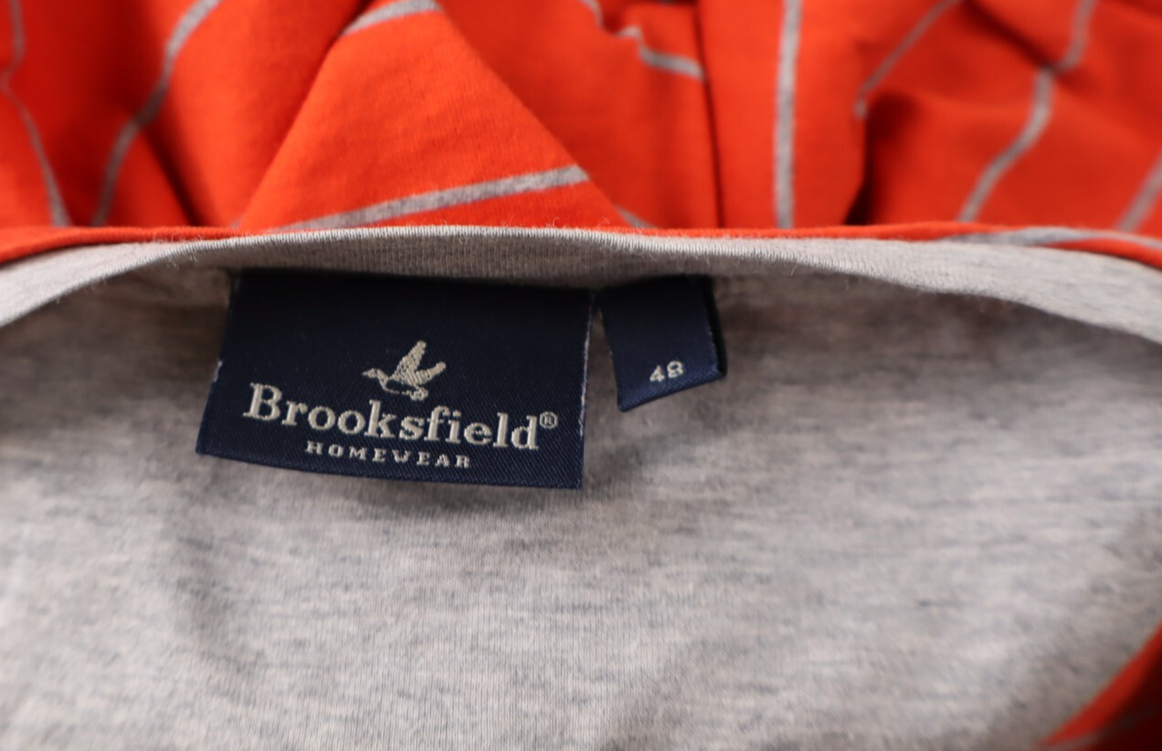 BROOKSFIELD MAGLIA UOMO COTONE TG 48 MAN COTTON T-SHIRT CASUAL VINTAGE A RIGHE