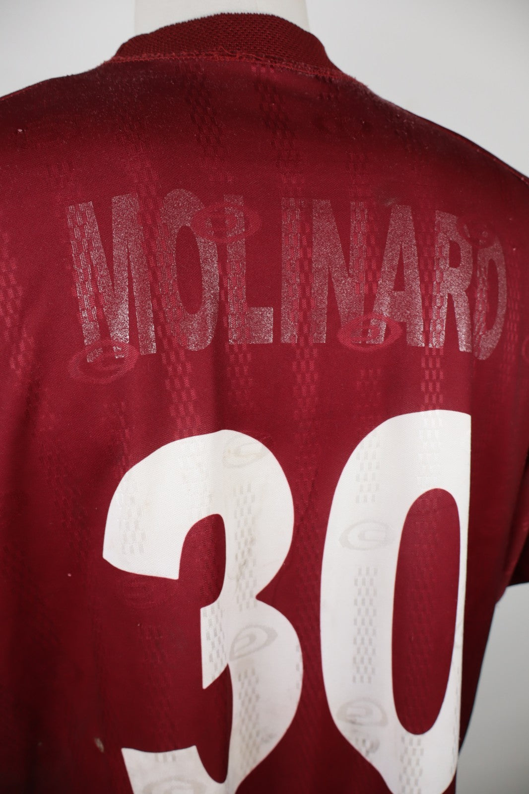 DEVIS SALERNITANA MOLINARO N 30 MAGLIA CALCIO UOMO XL SOCCER JERSEY MATCH WORN