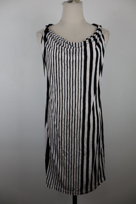 MARELLA VESTITO SMANICATO DONNA ABITO TG 42 WOMAN CASUAL VINTAGE DRESS VISCOSA