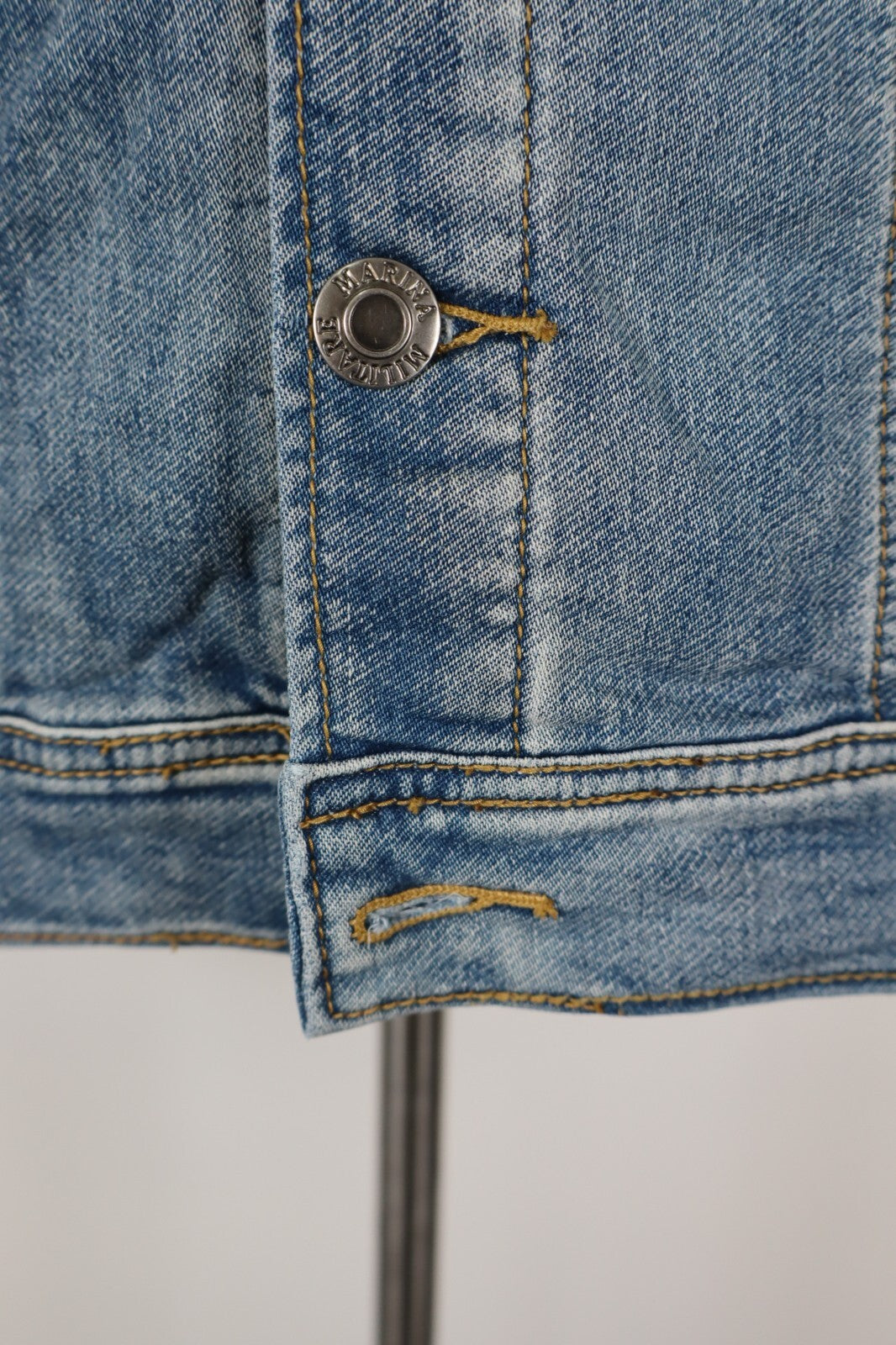 MARINA MILITARE GIUBBINO JEANS DENIM UOMO Tg M MAN CASUAL JACKET COTONE