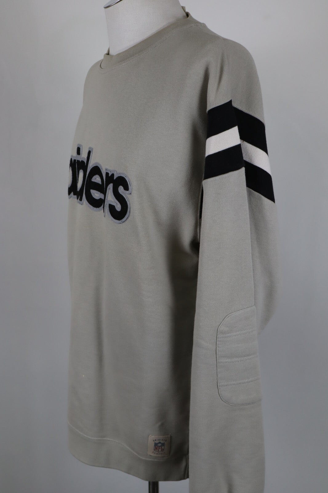 REEBOK RAIDERS NFL FELPA UOMO Tg XL MAN CASUAL VINTAGE SPORT SWEATSHIRT