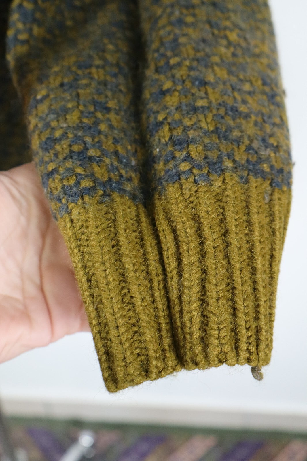 ROBE DI KAPPA MAGLIONE WOOL LANA VINTAGE UOMO Tg. L MAN SWEATER CASUAL