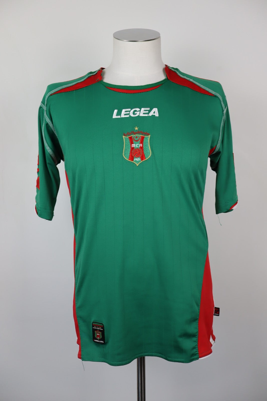 LEGEA MC ALGER MAGLIA CALCIO UOMO Tg M SOCCER JERSEY TRIKOT 2007/08