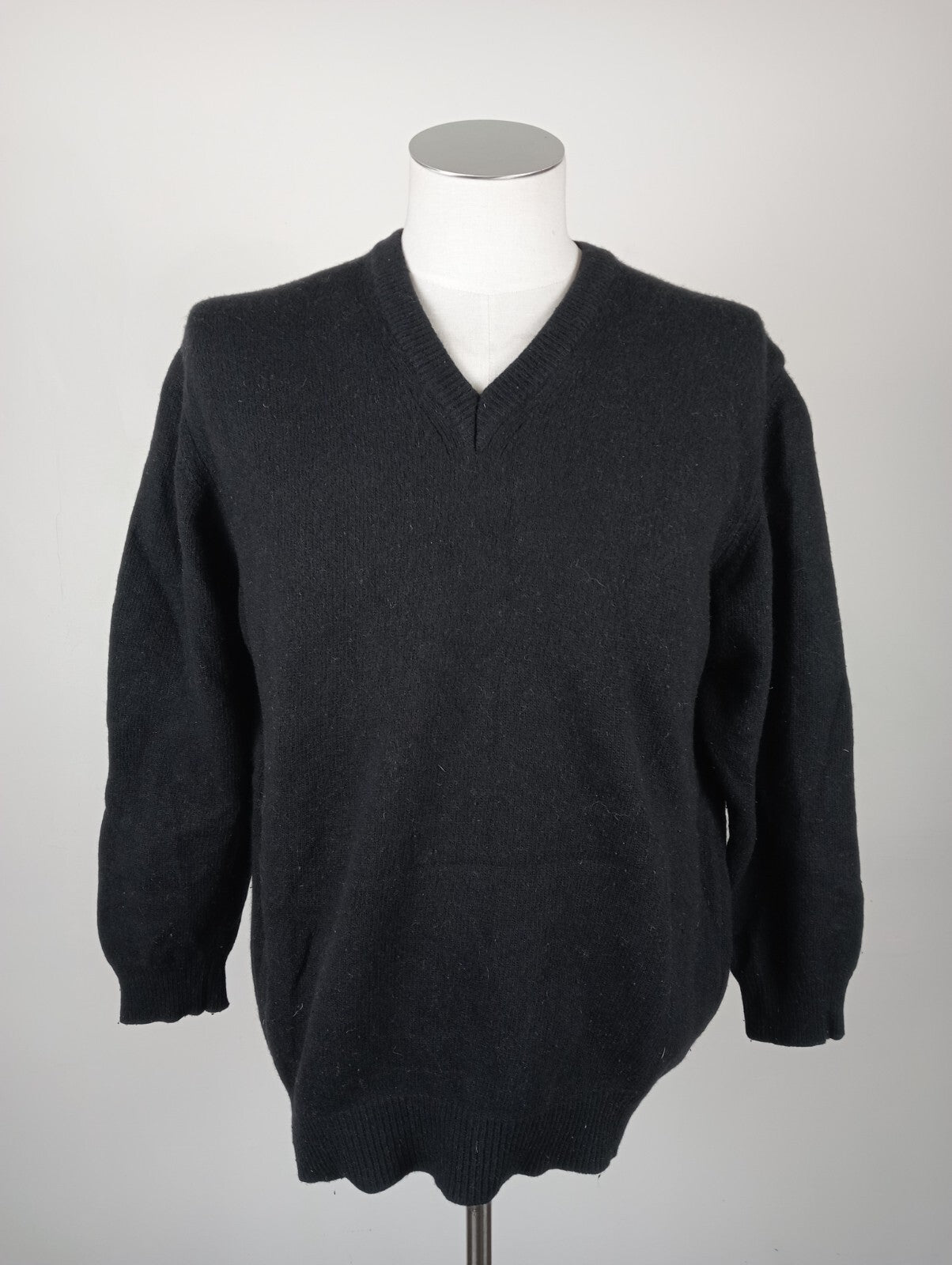 TRUSSARDI JEANS MAGLIONE LANA UOMO Tg. L MAN CASUAL WOOL SWEATER VINTAGE