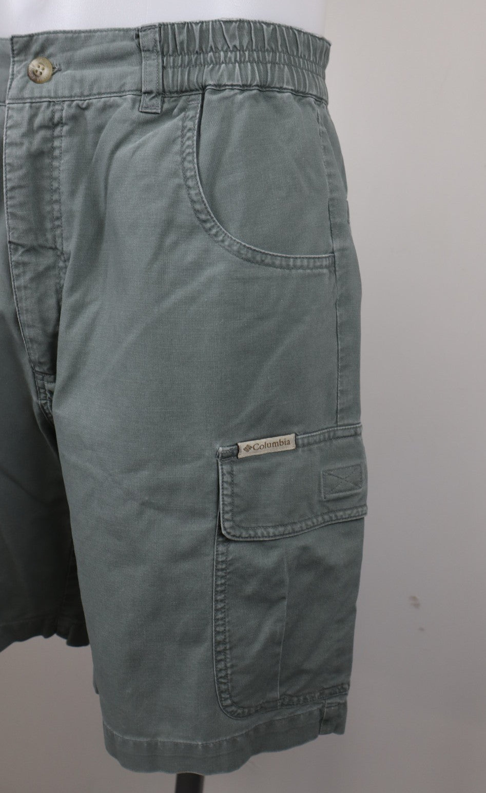 COLUMBIA BERMUDA PANTALONE DONNA TG 8 M WOMAN SHORTS CARGO VINTAGE CASUAL COTONE