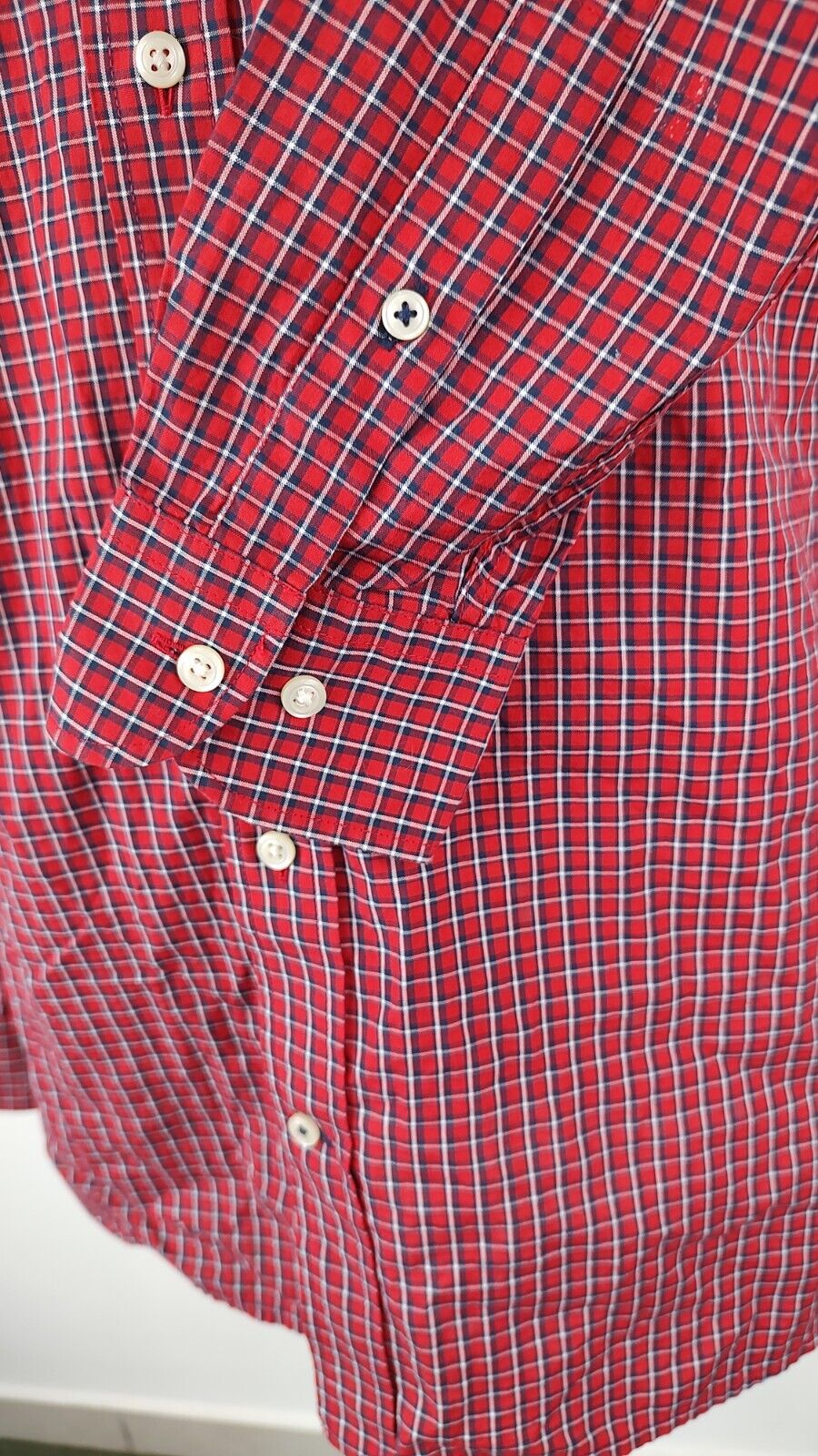 TOMMY HILFIGER CAMICIA UOMO COTONE TG. S MAN CASUAL VINTAGE SHIRT