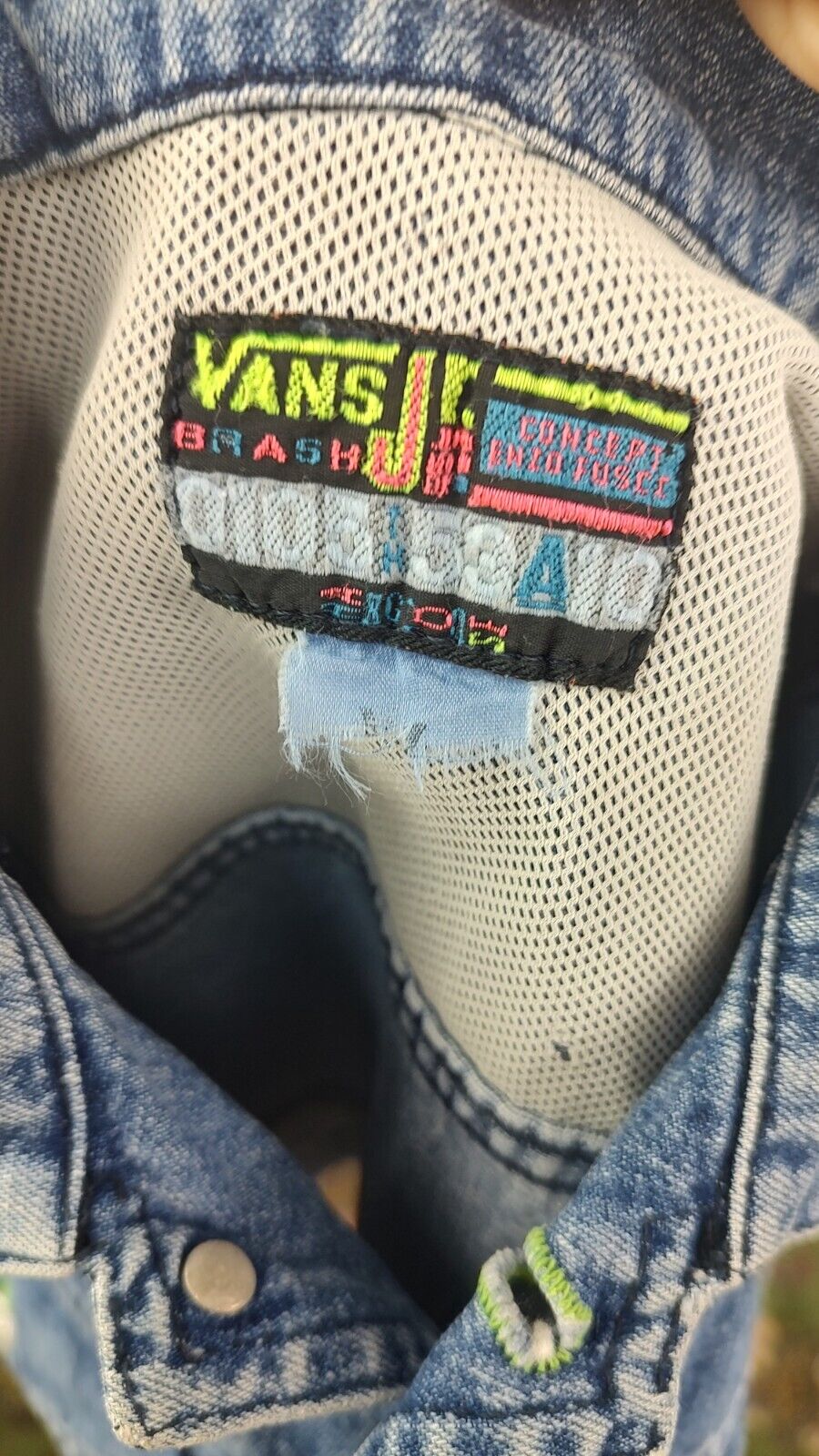 VANS GIACCA DONNA COTONE Tg M WOMAN CASUAL VINTAGE JACKET COTTON DENIM