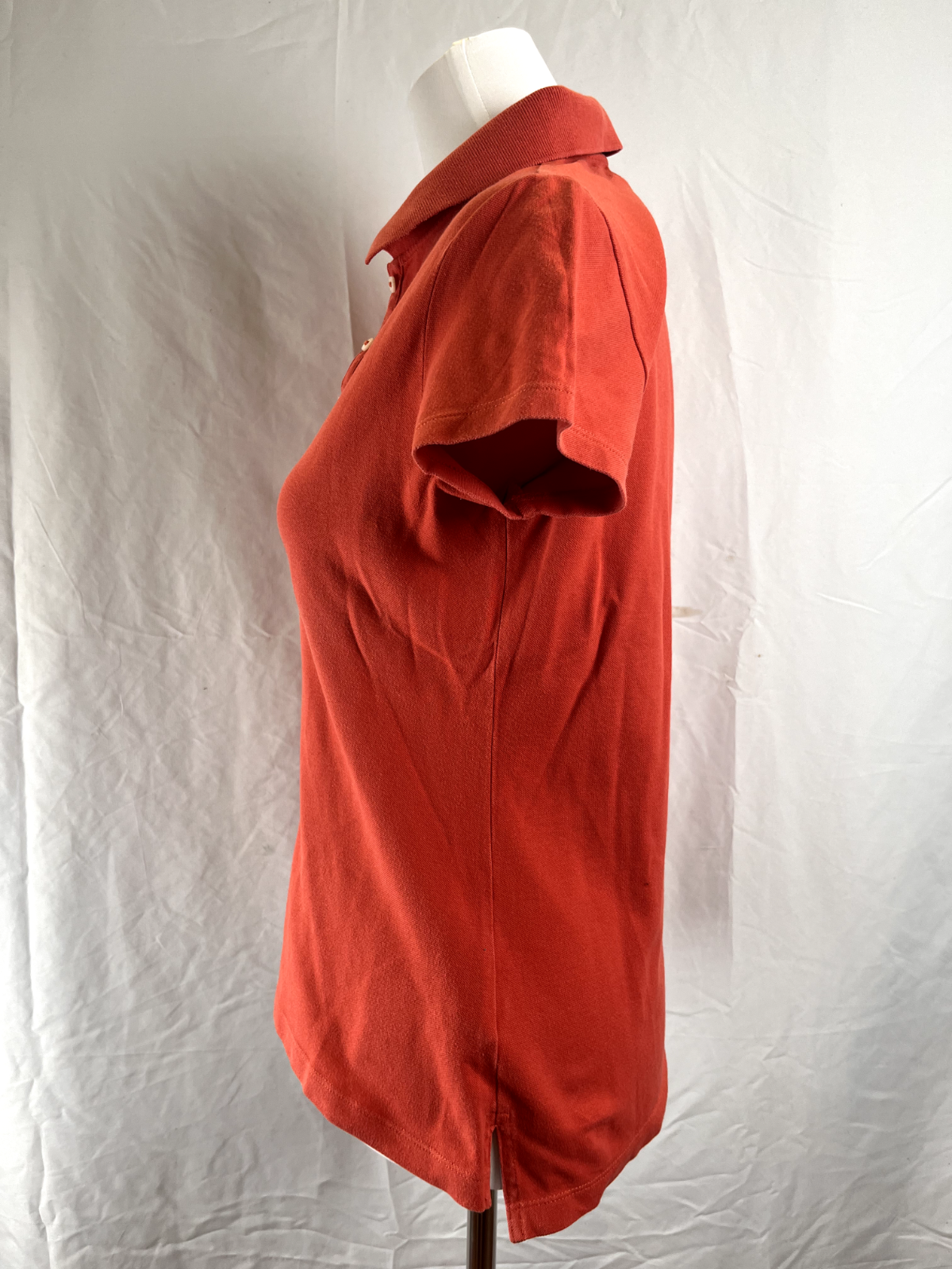 TOMMY HILFIGER POLO MAGLIA T-SHIRT DONNA COTONE TG. L WOMAN SHIRT CASUAL VINTAGE