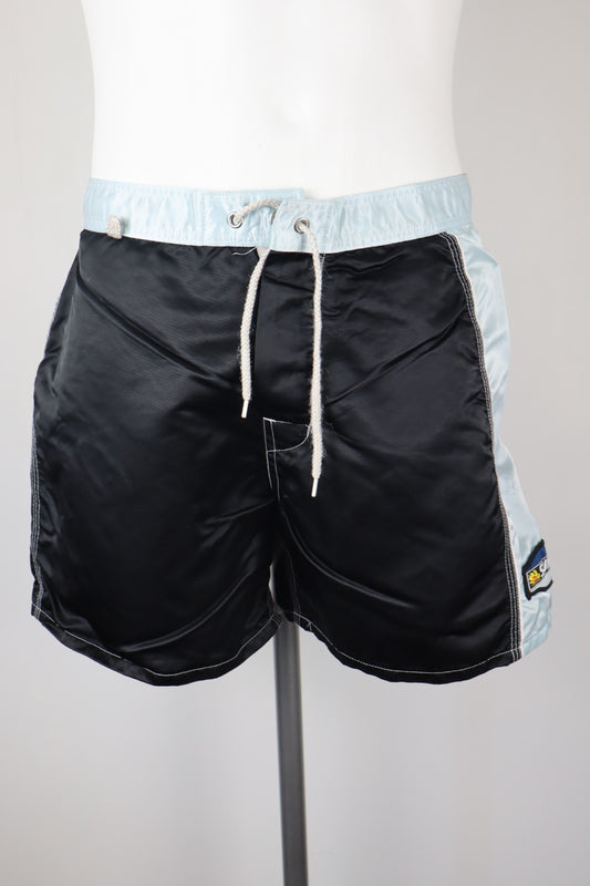 SUNDEK COSTUME PANTALONCINO MARE UOMO TG 32 MEN SWIMSUIT VINTAGE CASUAL LOGO