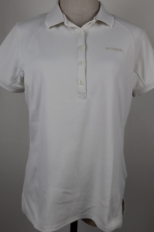 COLUMBIA POLO MAGLIA DONNA TG. S WOMAN SHIRT OMNI - SHADE CASUAL SPORT VINTAGE