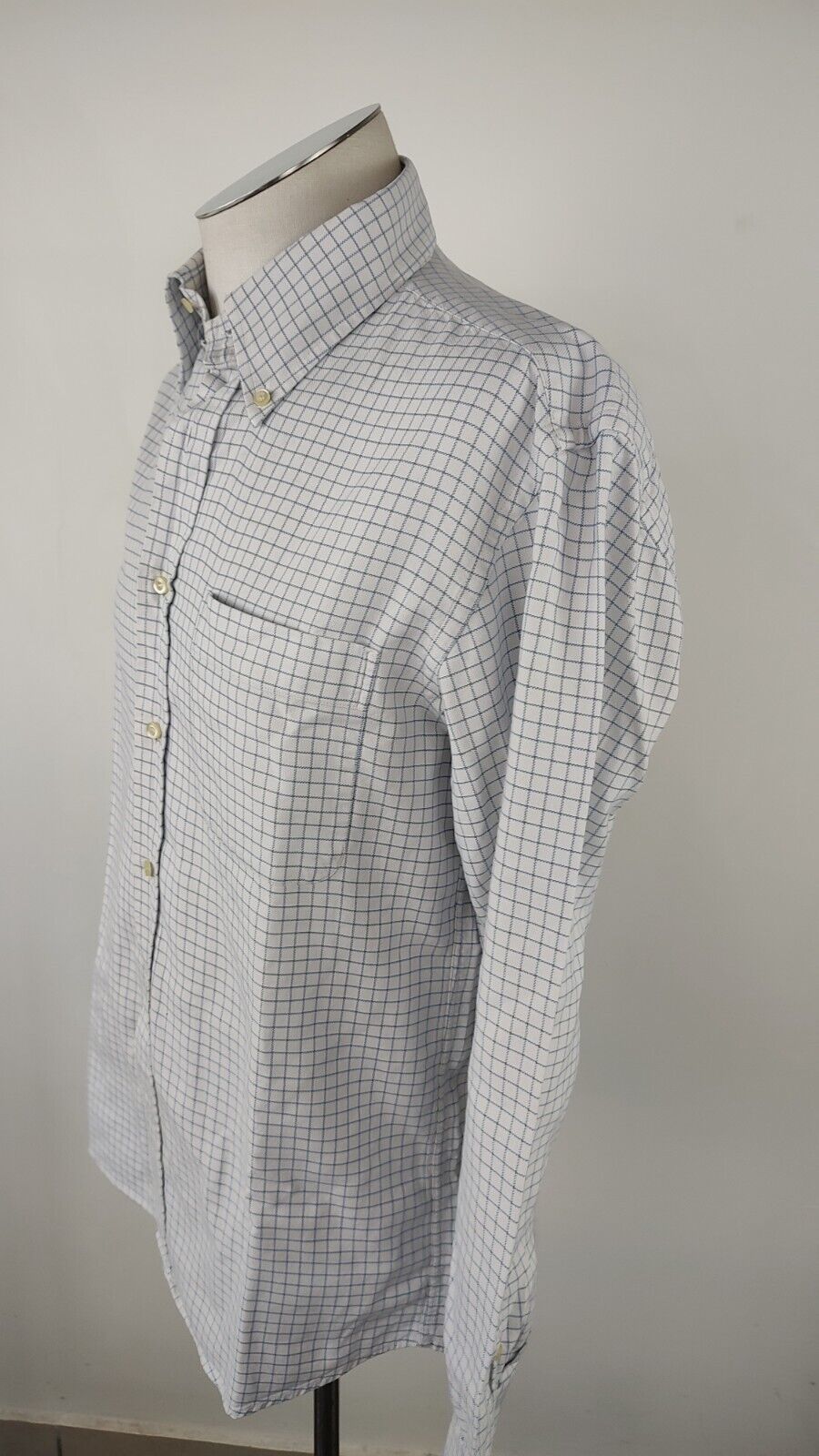 PIERRE CARDIN CAMICIA UOMO TG. 40 MAN CASUAL VINTAGE SHIRT COTONE