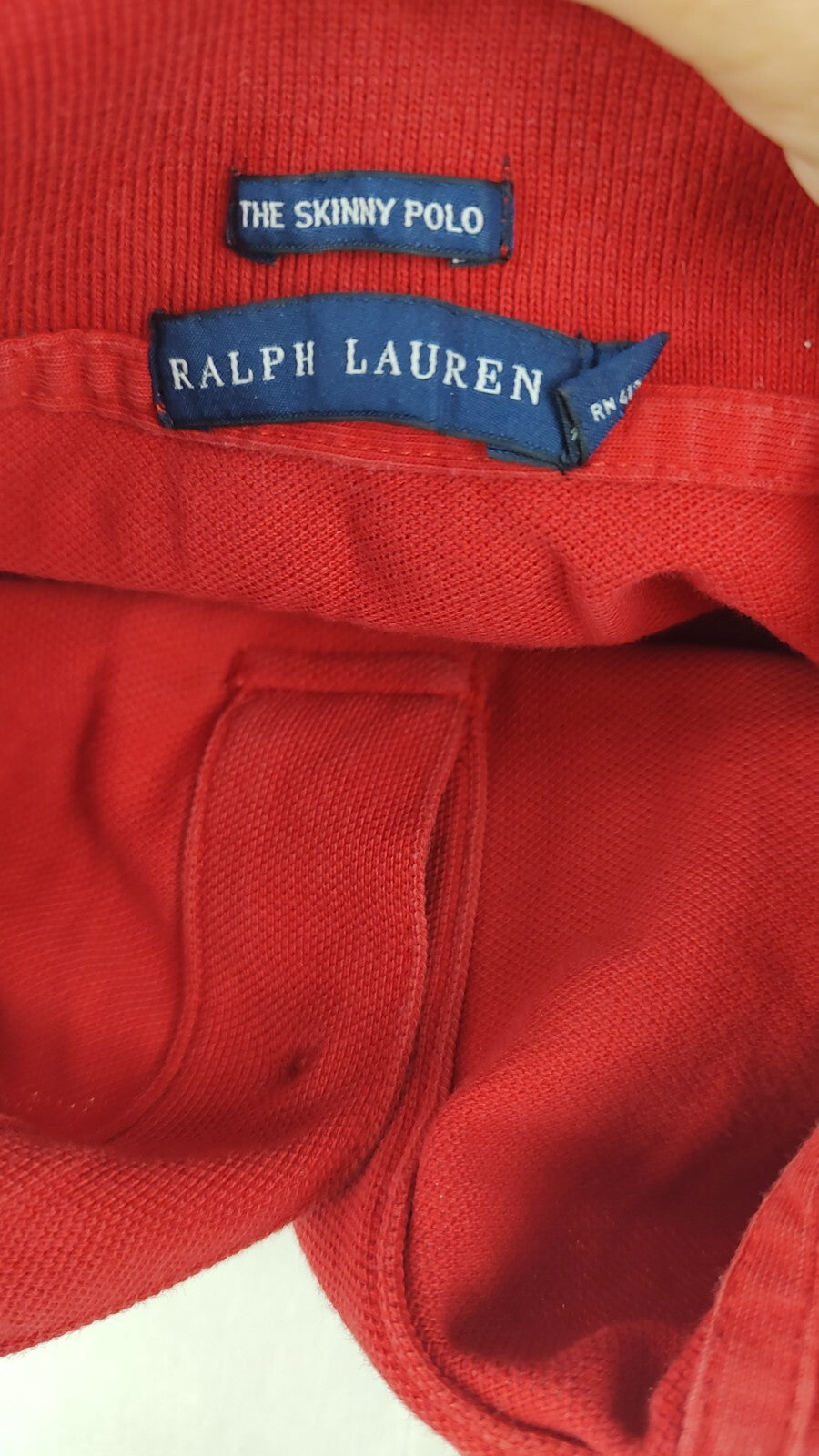 RALPH LAUREN  MAGLIA POLO UOMO TG M MAN T-SHIRT CASUAL VINTAGE COTONE