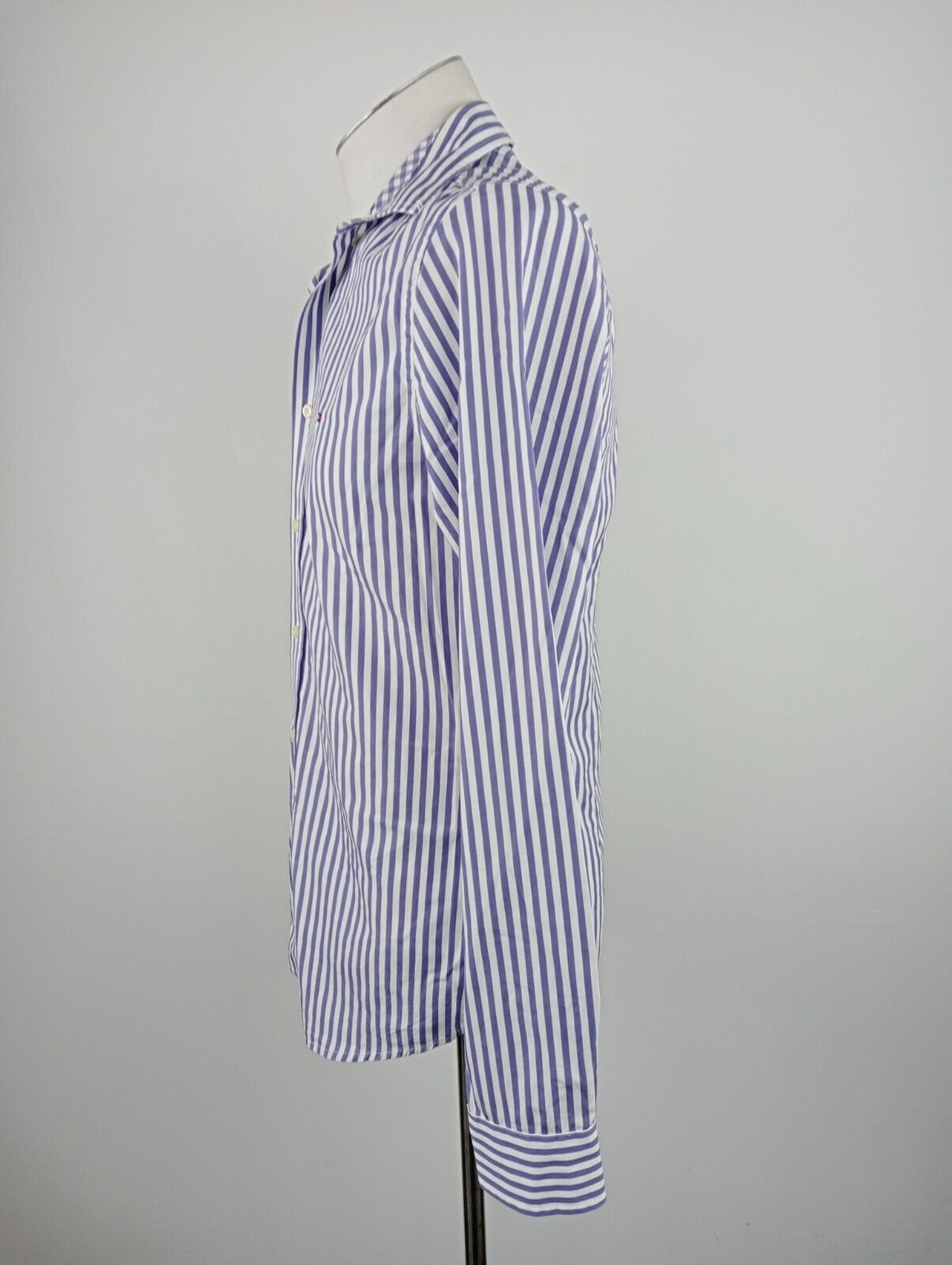 TOMMY HILFIGER CAMICIA UOMO TG. S MAN CASUAL VINTAGE SHIRT COTONE ITALY