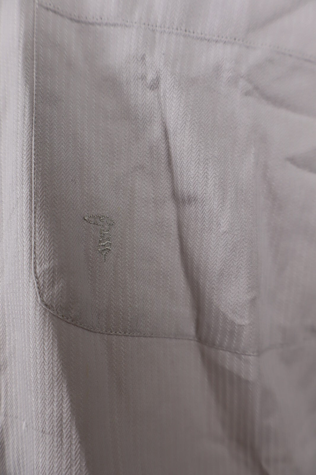 TRUSSARDI CAMICIA UOMO COTONE TG. 43 17 MAN CASUAL VINTAGE SHIRT