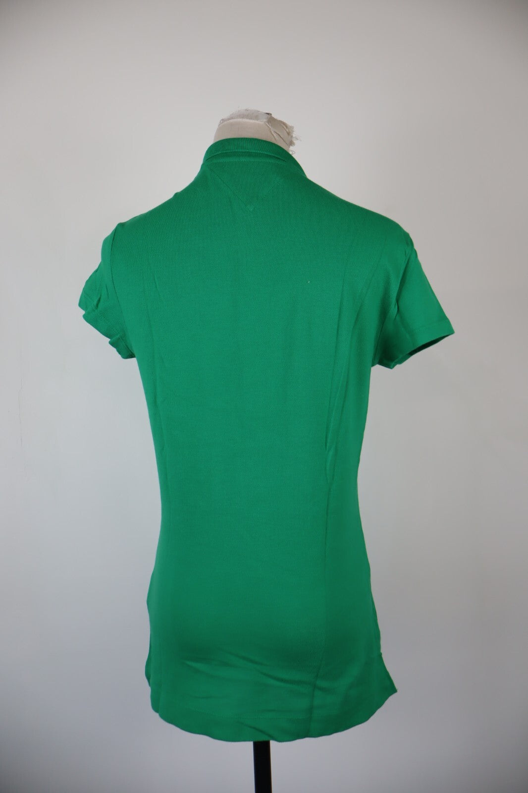 TOMMY HILFIGER MAGLIA POLO DONNA TG S SLIM FIT WOMAN CASUAL VINTAGE TOP T-SHIRT