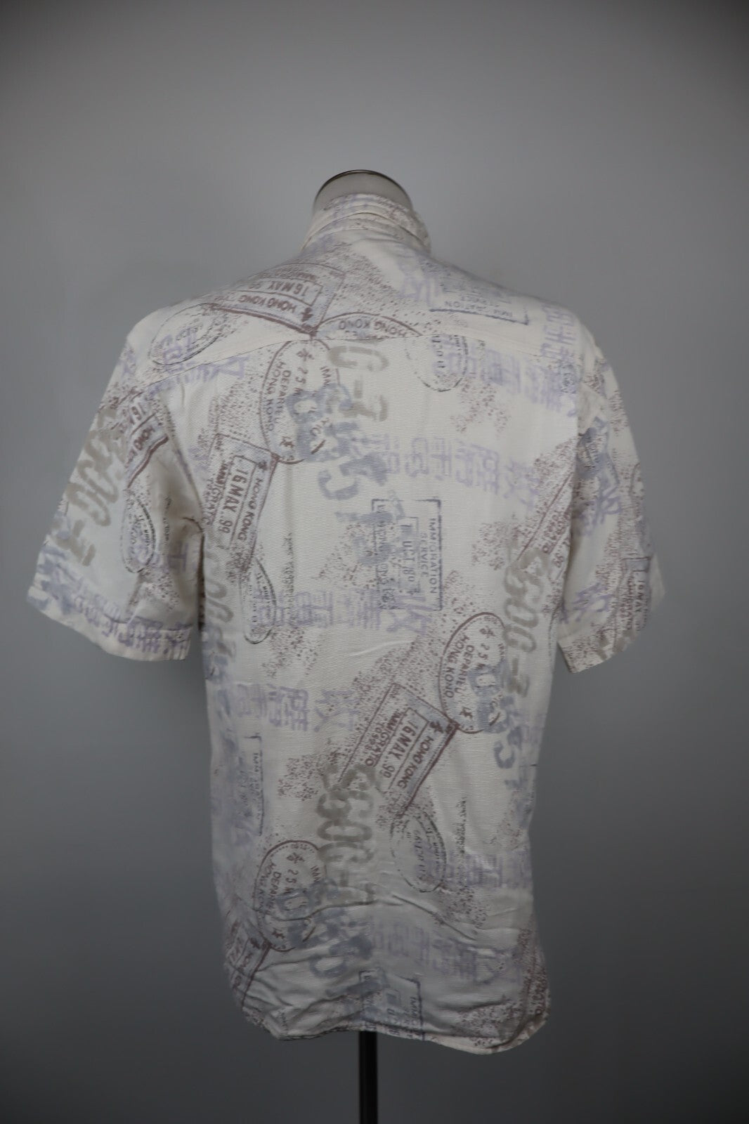 CAMEL COLLECTION CAMICIA UOMO COTONE TG. M MAN CASUAL VINTAGE COTTON SHIRT