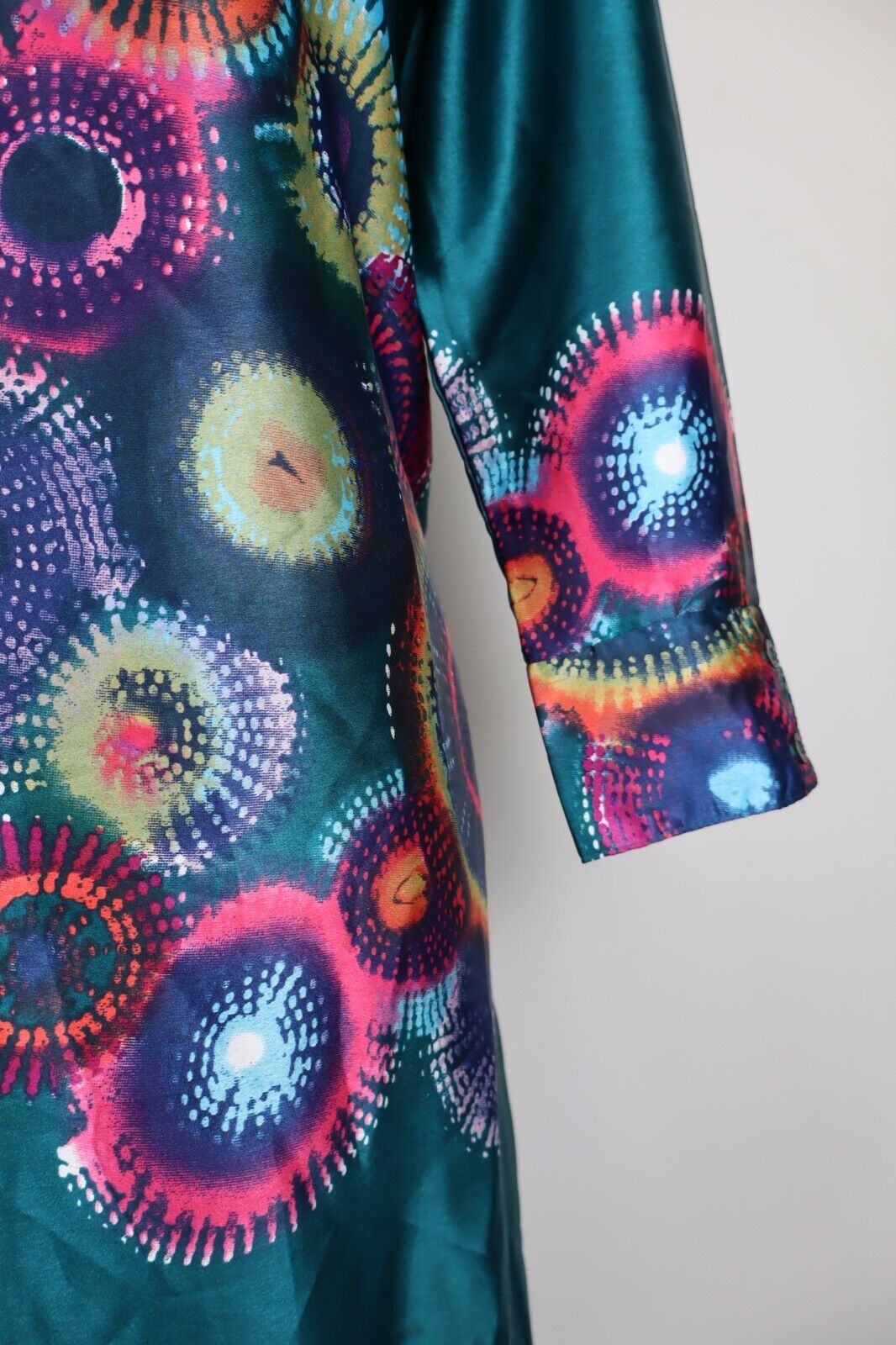 DESIGUAL VESTITO DONNA TG. 38 WOMAN CASUAL VINTAGE DRESS ABITO