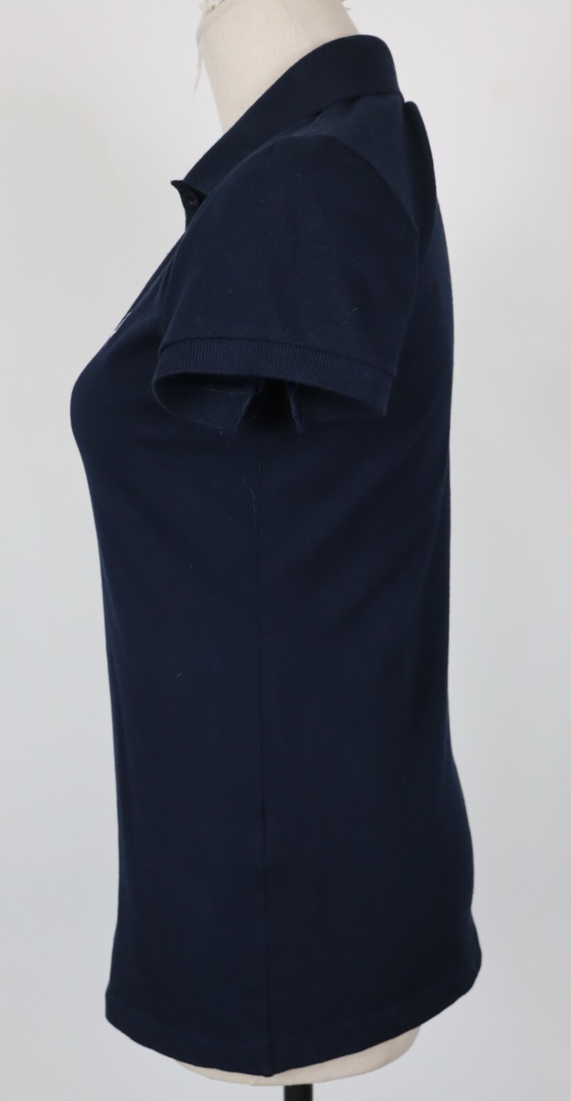 FRED PERRY  POLO MAGLIA DONNA COTONE TG. S WOMAN SHIRT CASUAL VINTAGE BLU
