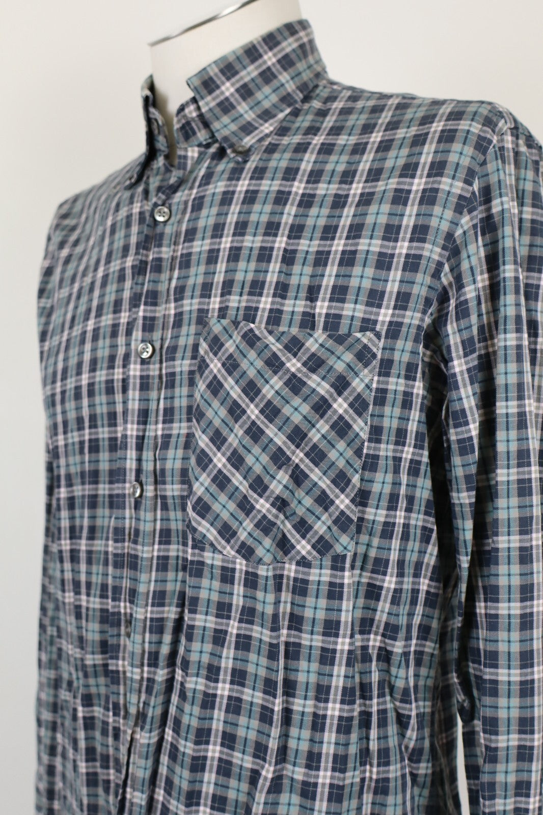 PIERRE CARDIN EVOLUTION CAMICIA UOMO TG M MAN CASUAL VINTAGE SHIRT COTONE COTTON