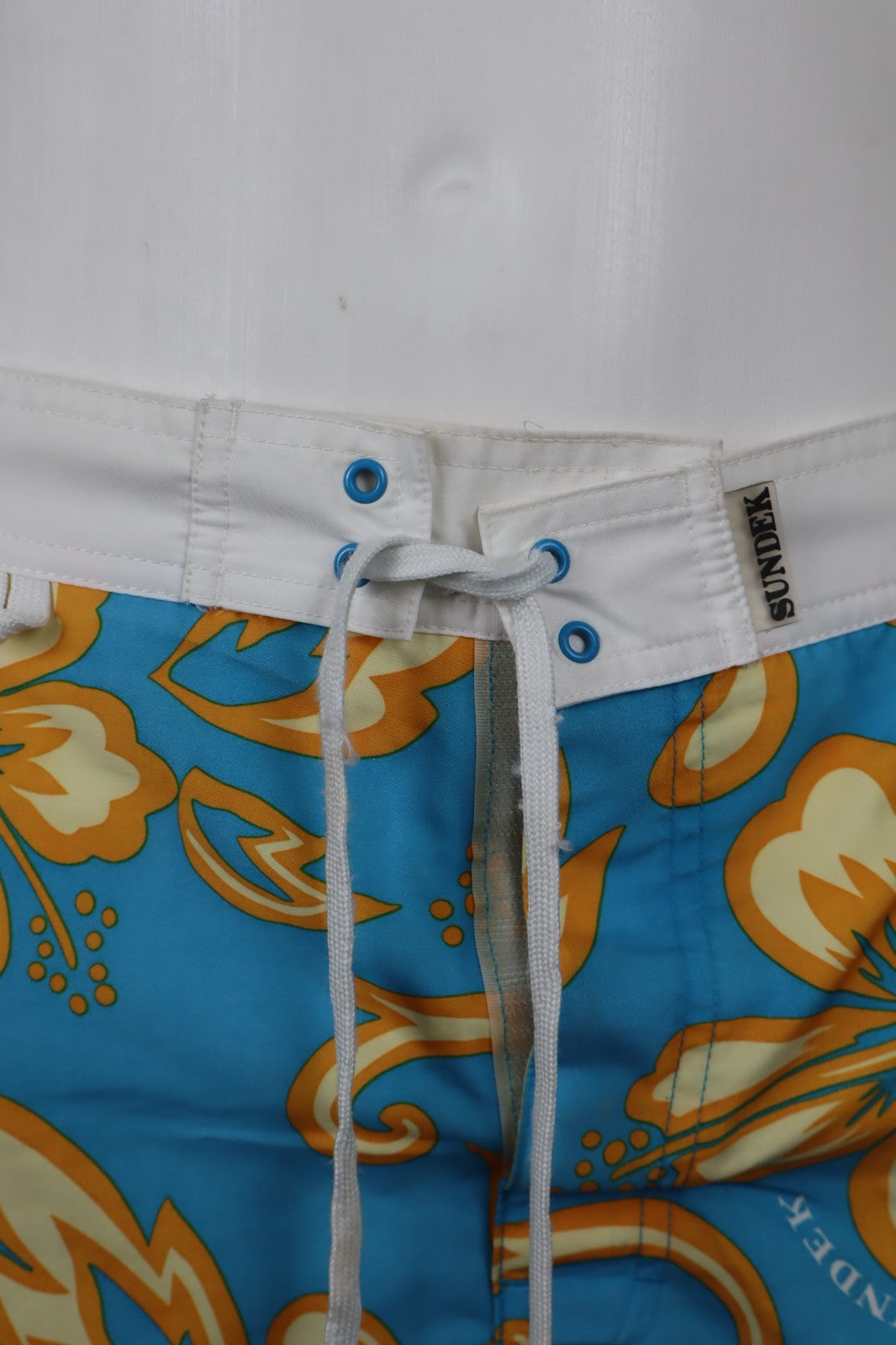 SUNDEK COSTUME PANTALONCINO MARE UOMO TG 33 MAN SWIMSUIT VINTAGE CASUAL SURF