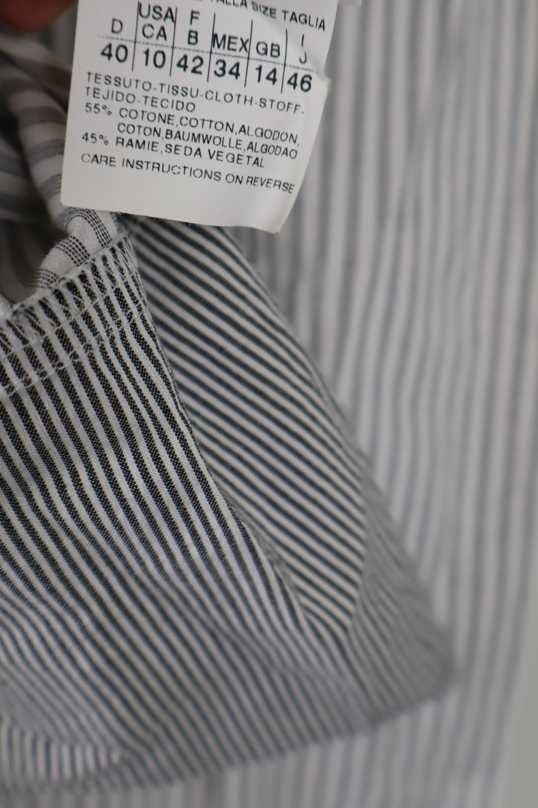 MARELLA CAMICIA MANICHE LUNGHE DONNA TG. 4 WOMAN SHIRT CASUAL VINTAGE COTONE