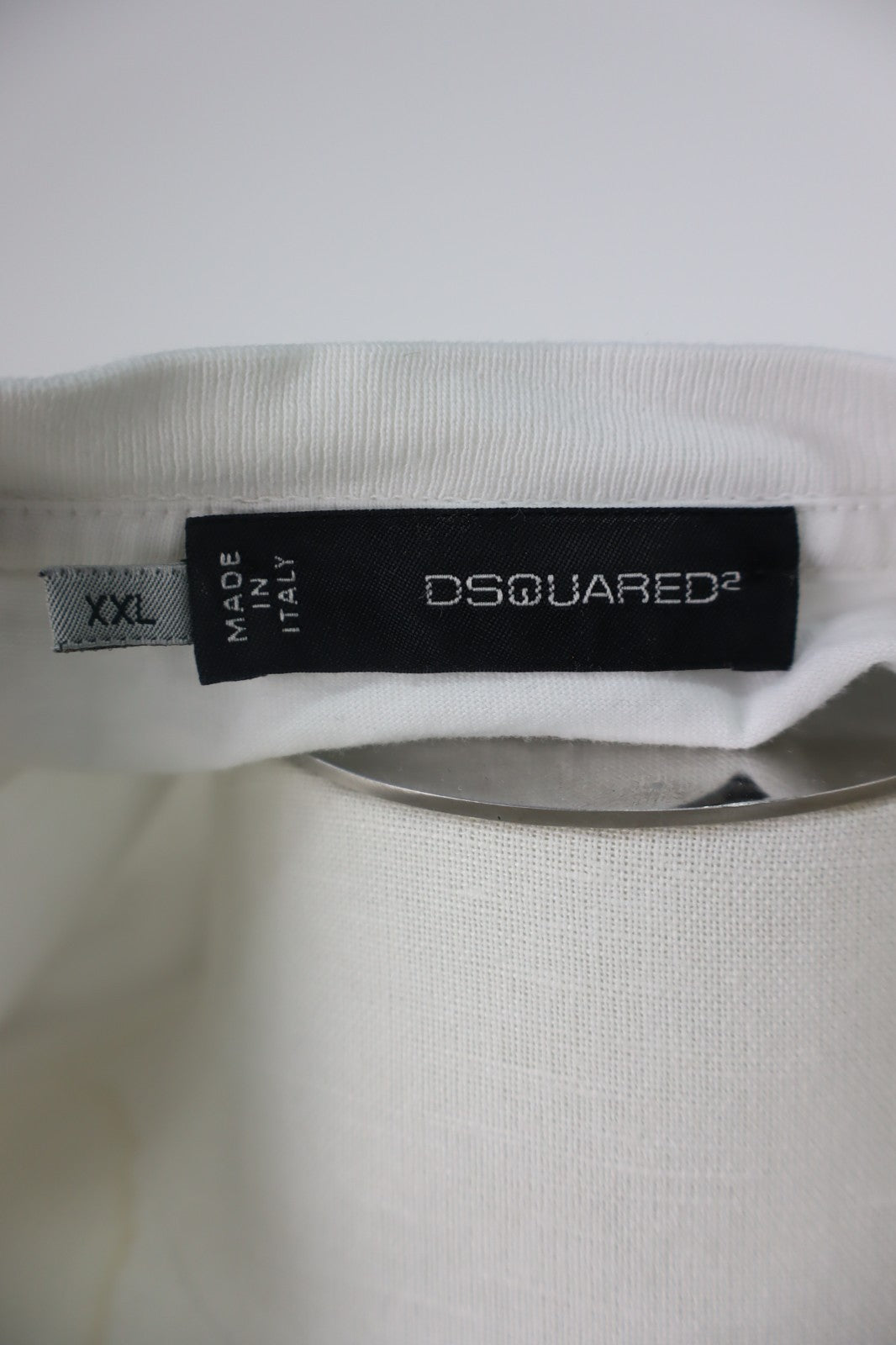 DSQUARED2 MAGLIA UOMO COTONE TG XXL MAN COTTON T-SHIRT CASUAL VINTAGE LOGO