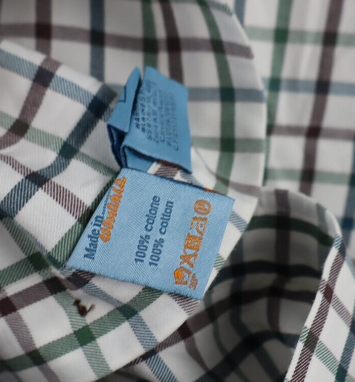 HARMONT & BLAINE CAMICIA UOMO TG. S MAN CASUAL VINTAGE SHIRT COTONE COTTON