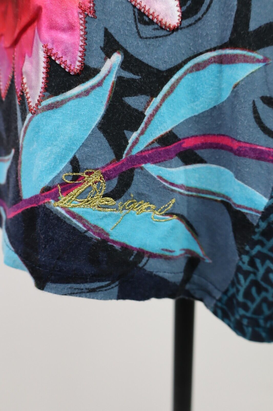 DESIGUAL VESTITO DONNA TG. M  WOMAN CASUAL VINTAGE DRESS ABITO