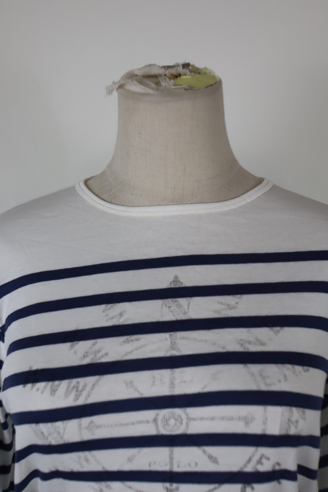 RALPH LAUREN SPORT MAGLIA COTONE DONNA TG. M WOMAN CASUAL VINTAGE T-SHIRT