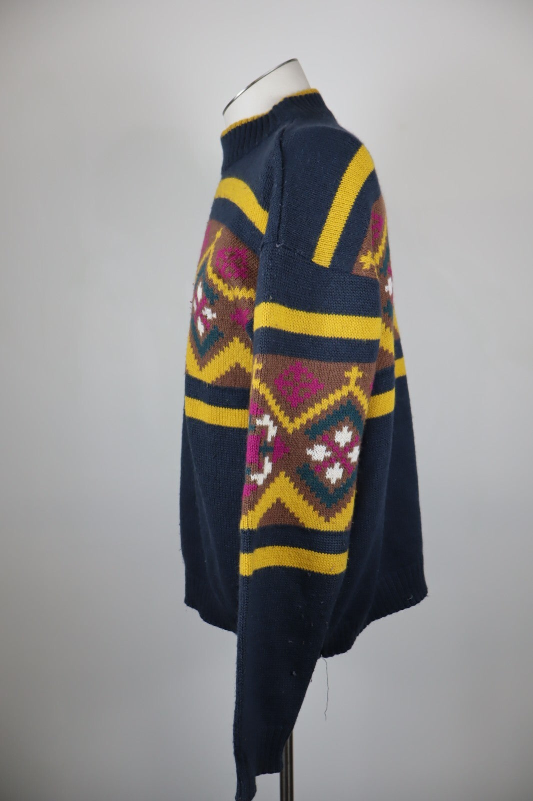 LEE MAGLIONE LANA MAGLIA WOOL UOMO TG M MAN SWEATER CASUAL VINTAGE