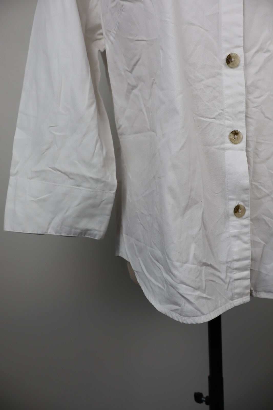 COLUMBIA CAMICIA COTONE DONNA TG. XL WOMAN SHIRT COTTON CASUAL VINTAGE BIANCO