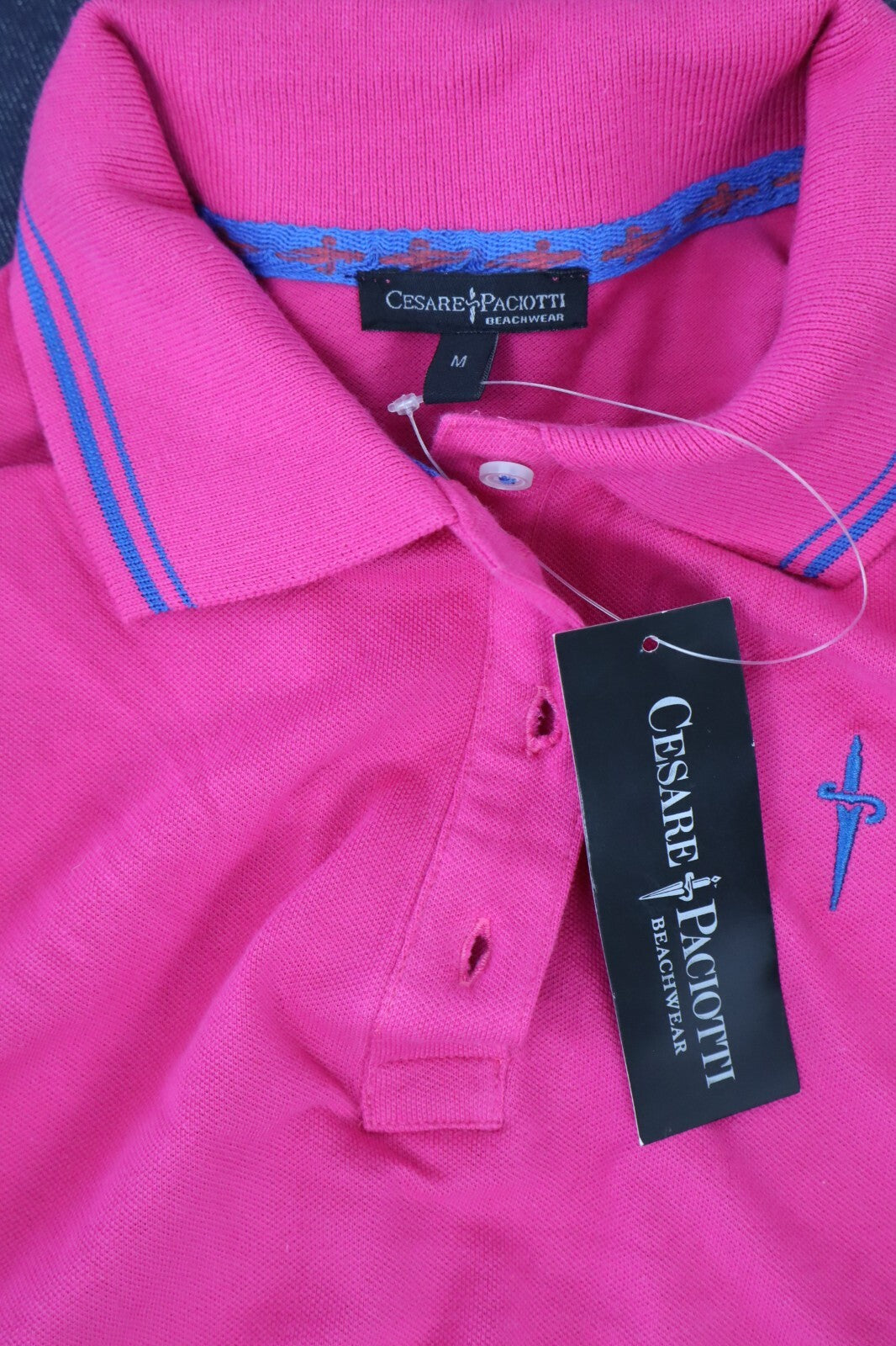 CESARE PACIOTTI POLO MAGLIA DONNA TG. M WOMAN SHIRT CASUAL VINTAGE WITH TAG