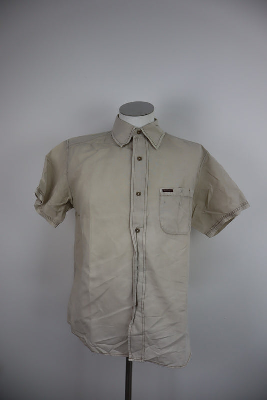 MARLBORO CLASSICS CAMICIA COTONE SHIRT UOMO Tg XLMAN VINTAGE CASUAL LINO