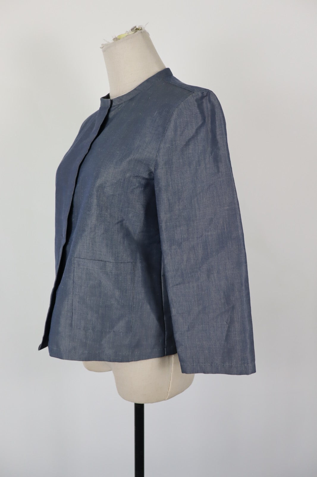 EMPORIO ARMANI BLAZER GIACCA COTONE DONNA Tg 40 WOMAN VINTAGE JACKET CASUAL