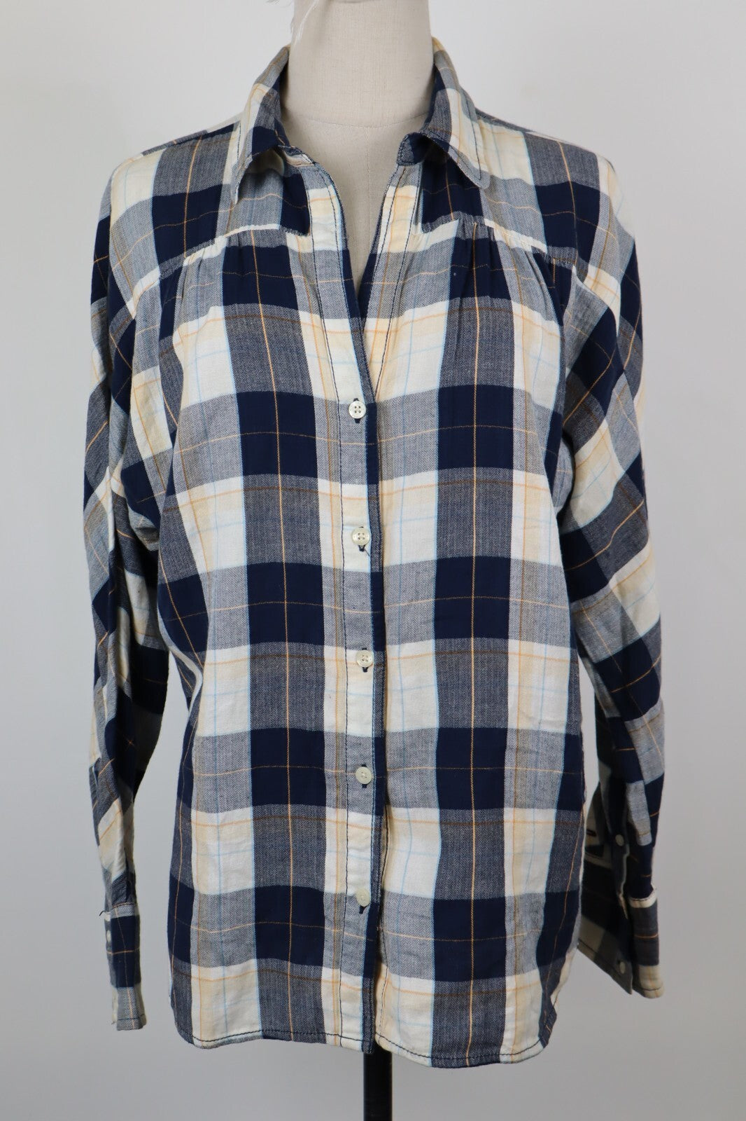 TOMMY HILFIGER CAMICIA  DONNA TG. M WOMAN SHIRT CASUAL VINTAGE COTONE