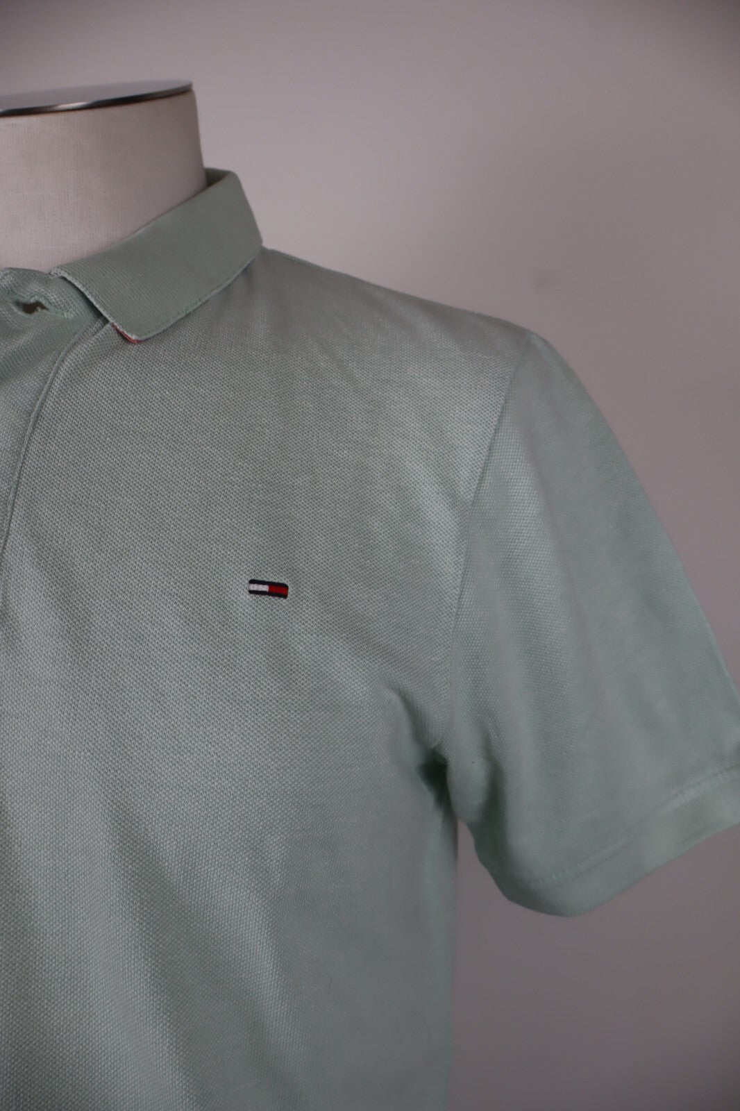 TOMMY HILFIGER DENIM MAGLIA POLO UOMO TG. M MAN T-SHIRT CASUAL VINTAGE COTONE
