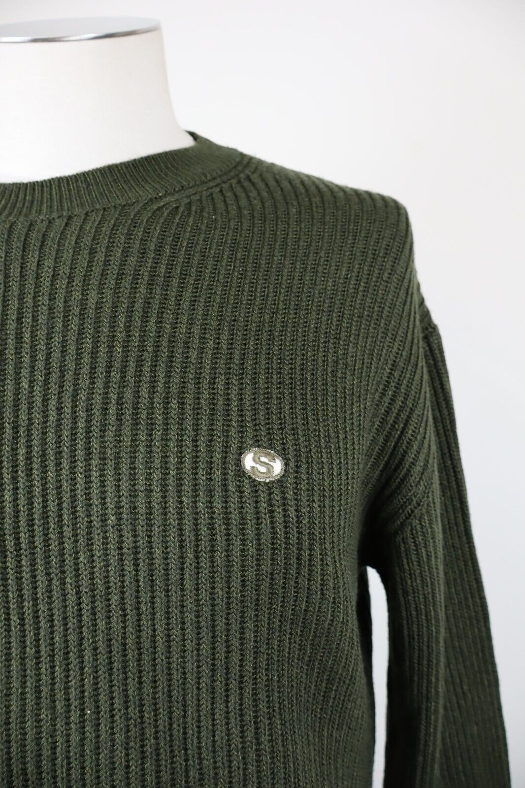 SUPERGA MAGLIONE VINTAGE LANA UOMO Tg. XL MAN WOOL SWEATER CASUAL