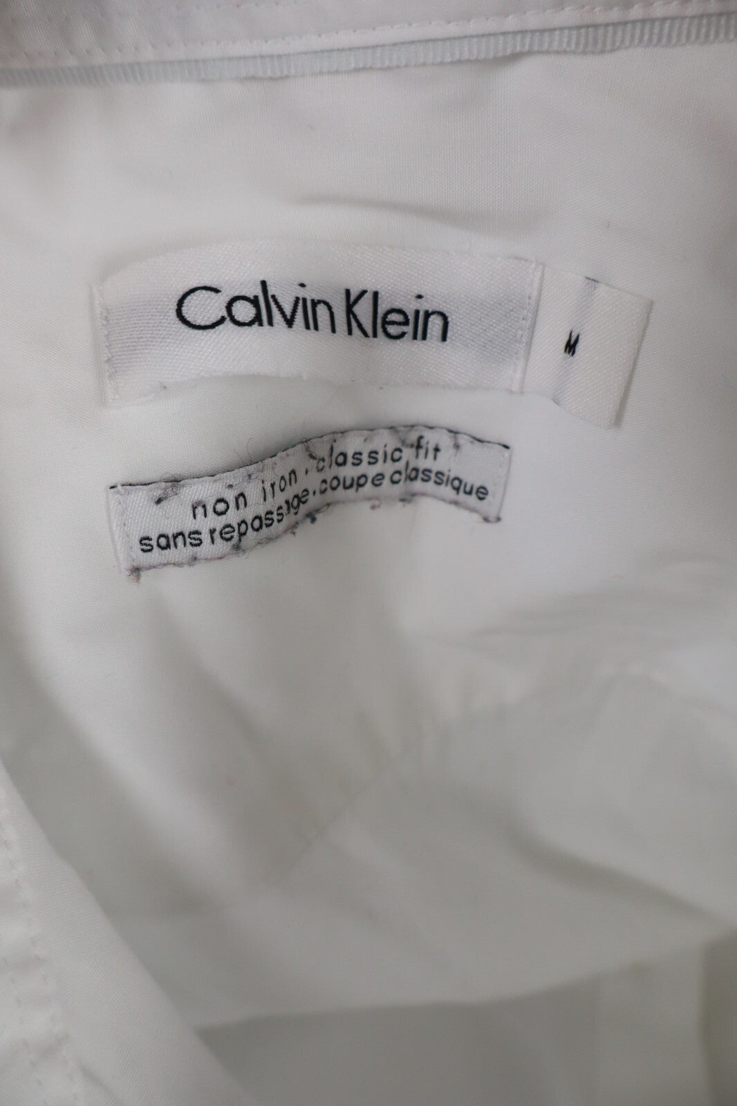 CALVIN KLEIN CK CAMICIA UOMO TG. M MAN CASUAL VINTAGE SHIRT COTONE COTTON