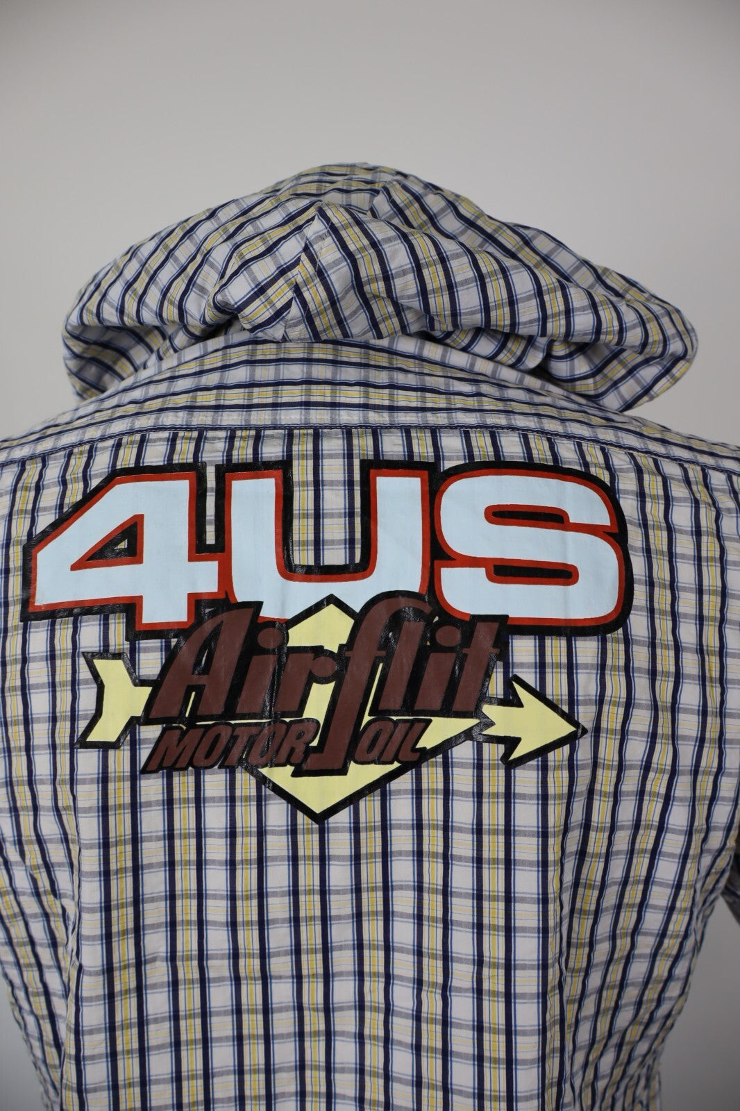 PACIOTTI 4US CAMICIA UOMO COTONE TG. 46 MAN CASUAL VINTAGE COTTON SHIRT