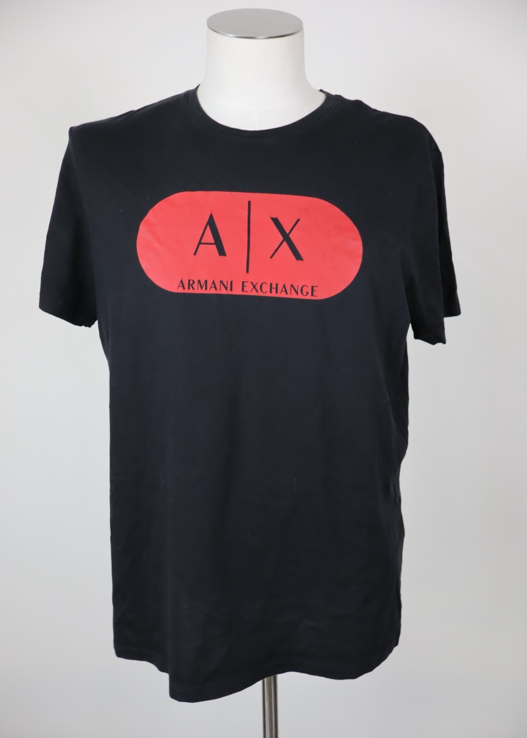 ARMANI EXCHANGE MAGLIA COTONE UOMO TG L MAN T-SHIRT CASUAL VINTAGE COTTON