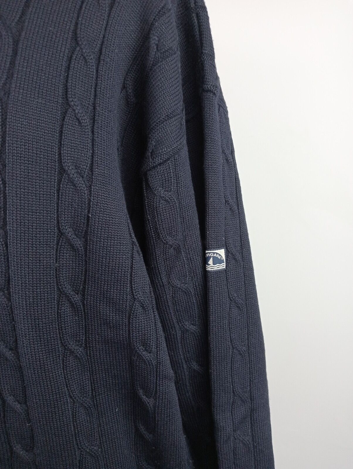 NAVIGARE MAGLIONE LANA WOOL UOMO TG XL MAN SWEATER CASUAL VINTAGE