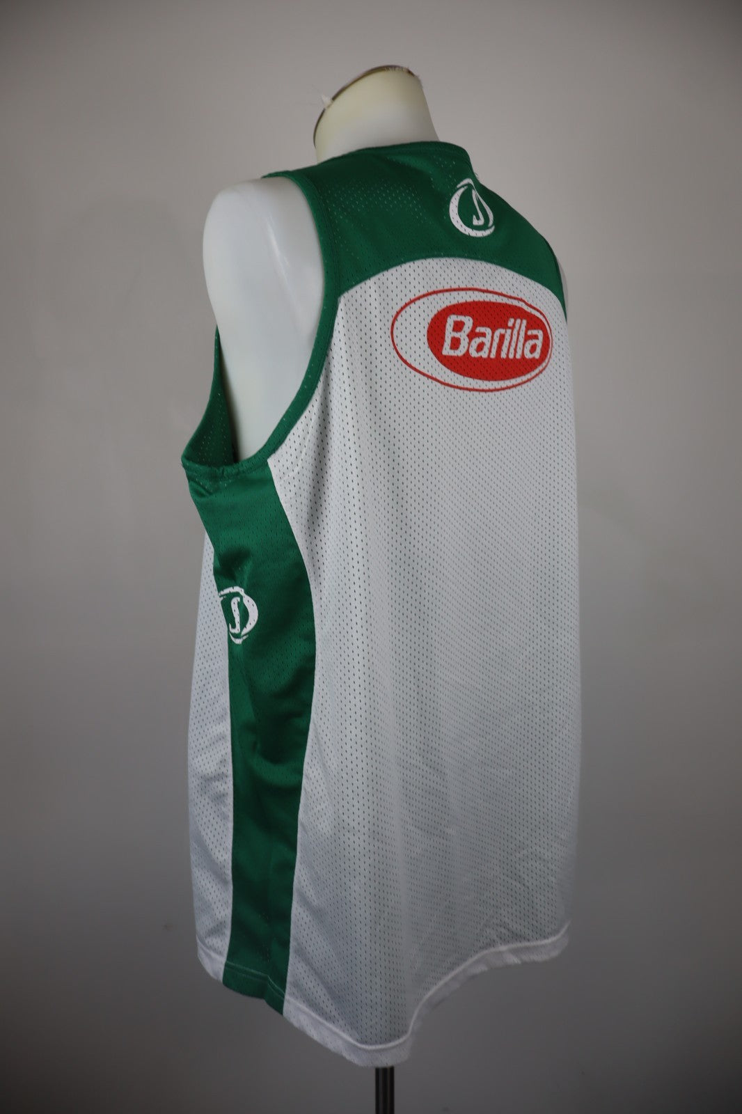 SPALDING ITALIA CANOTTA MAGLIA BASKET UOMO XL T-SHIRT MAN SPORT DOUBLE FACE TAG