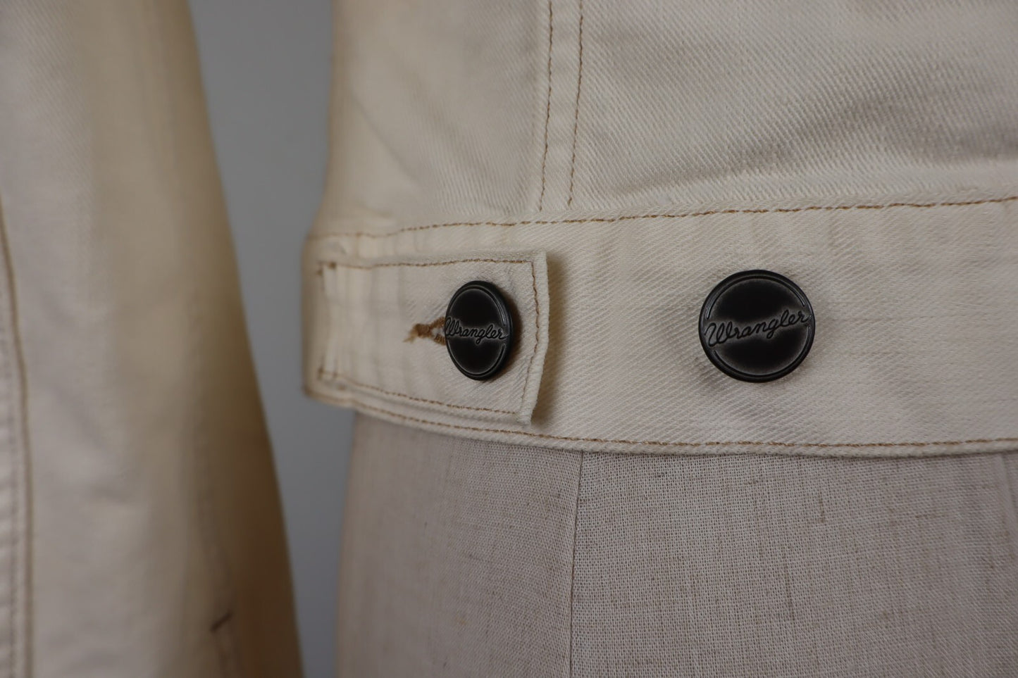 WRANGLER JEANS GIUBBINO DONNA XS WOMAN CASUAL JACKET COTONE COTTON DENIM VINTAGE