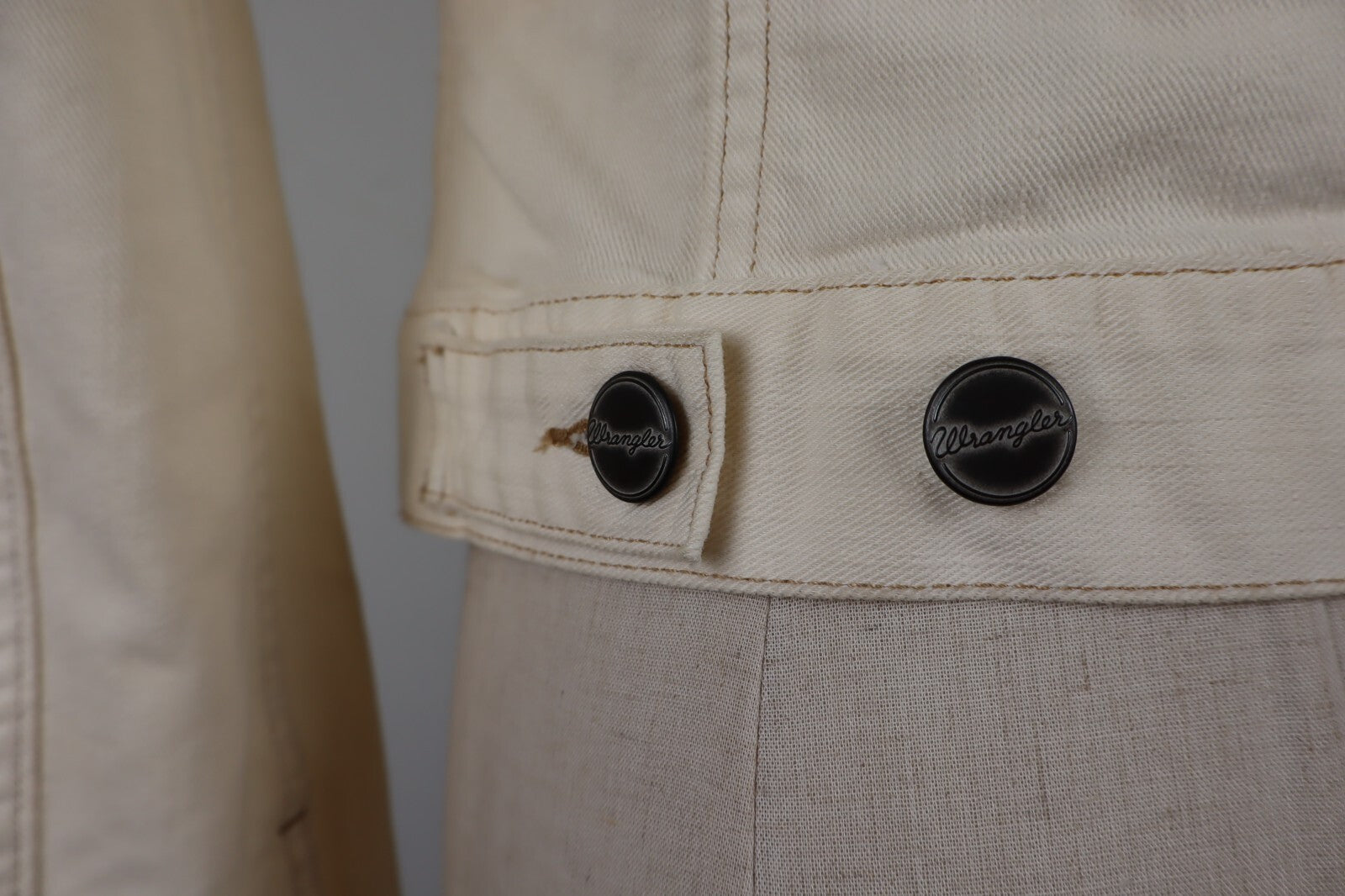 WRANGLER JEANS GIUBBINO DONNA XS WOMAN CASUAL JACKET COTONE COTTON DENIM VINTAGE