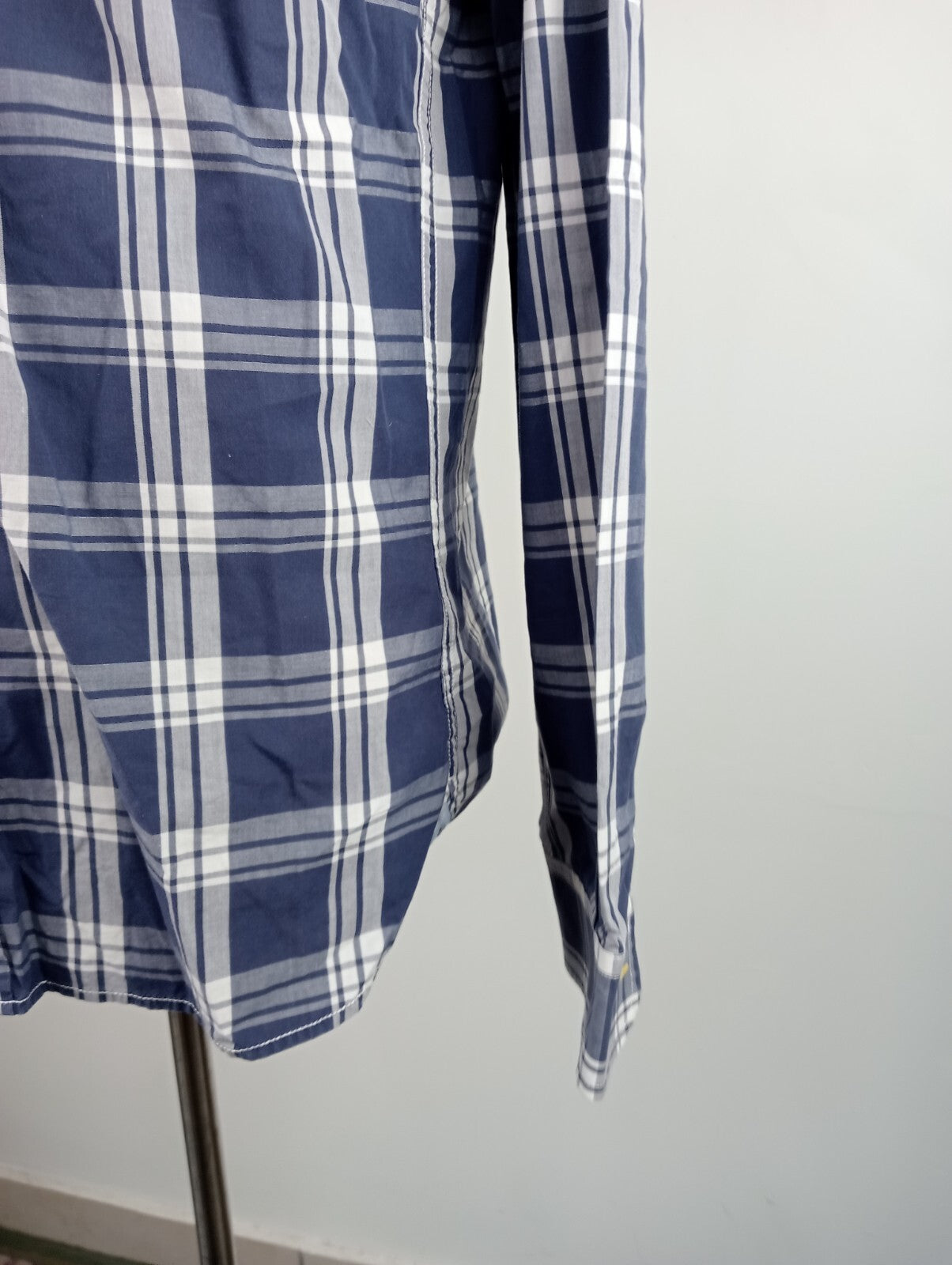 TOMMY HILFIGER CAMICIA UOMO TG. S MAN CASUAL VINTAGE SHIRT COTONE MADE ITALY