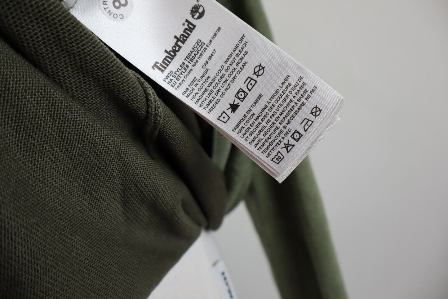 TIMBERLAND MAGLIONE COTONE VINTAGE UOMO Tg. XL MAN COTTON SWEATER CASUAL