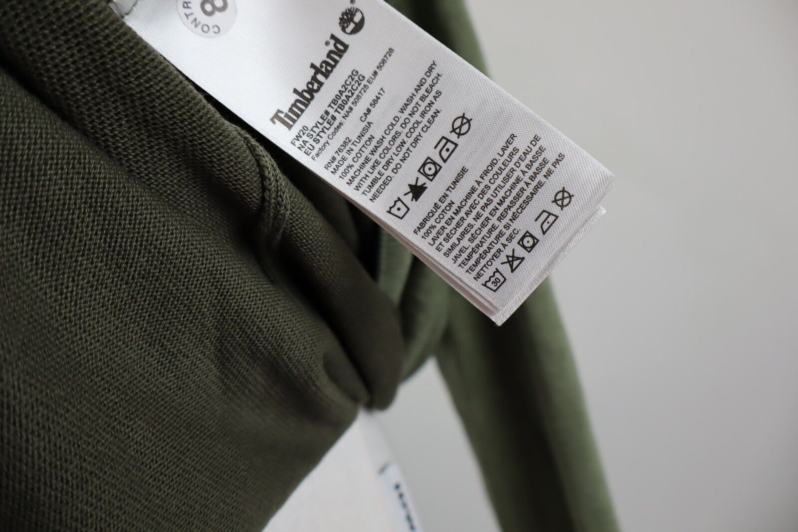 TIMBERLAND MAGLIONE COTONE VINTAGE UOMO Tg. XL MAN COTTON SWEATER CASUAL