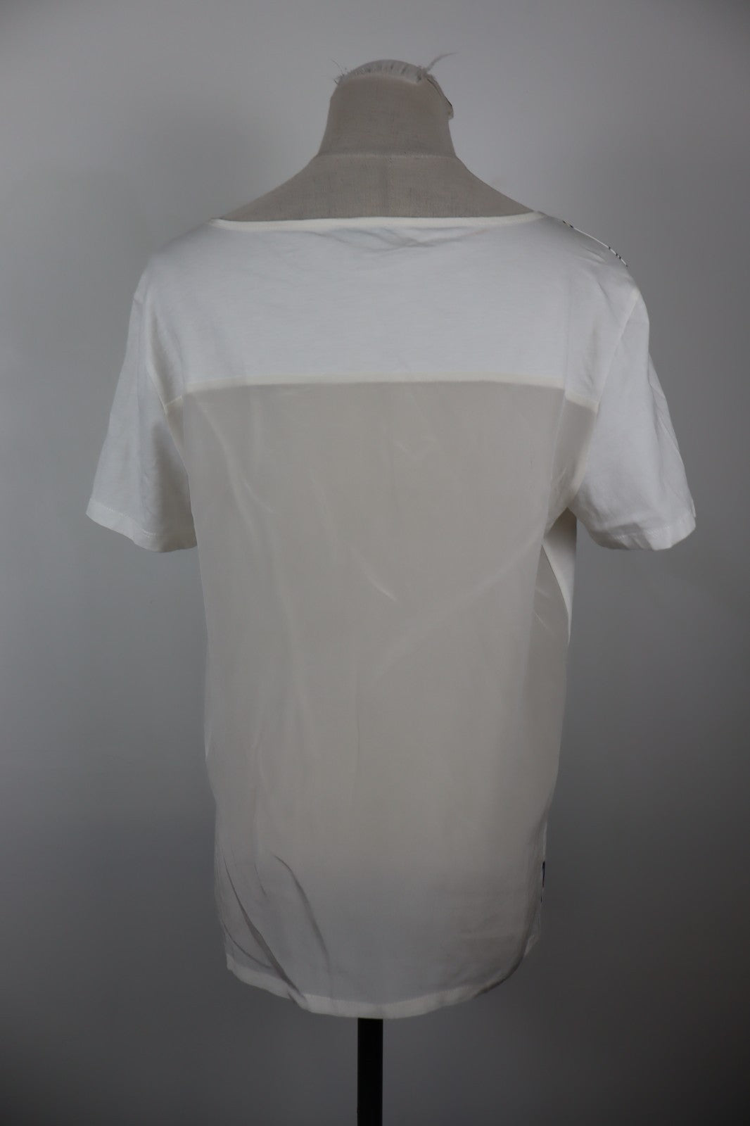 MARELLA MAGLIA DONNA TG. L WOMAN CASUAL VINTAGE T-SHIRT TOP SETA SILK COTONE